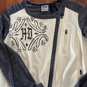 Harley Davidson cross zip